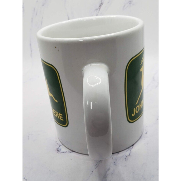 John Deere Classic Logo Coffee Mug By Gibson - Picture 4 of 6